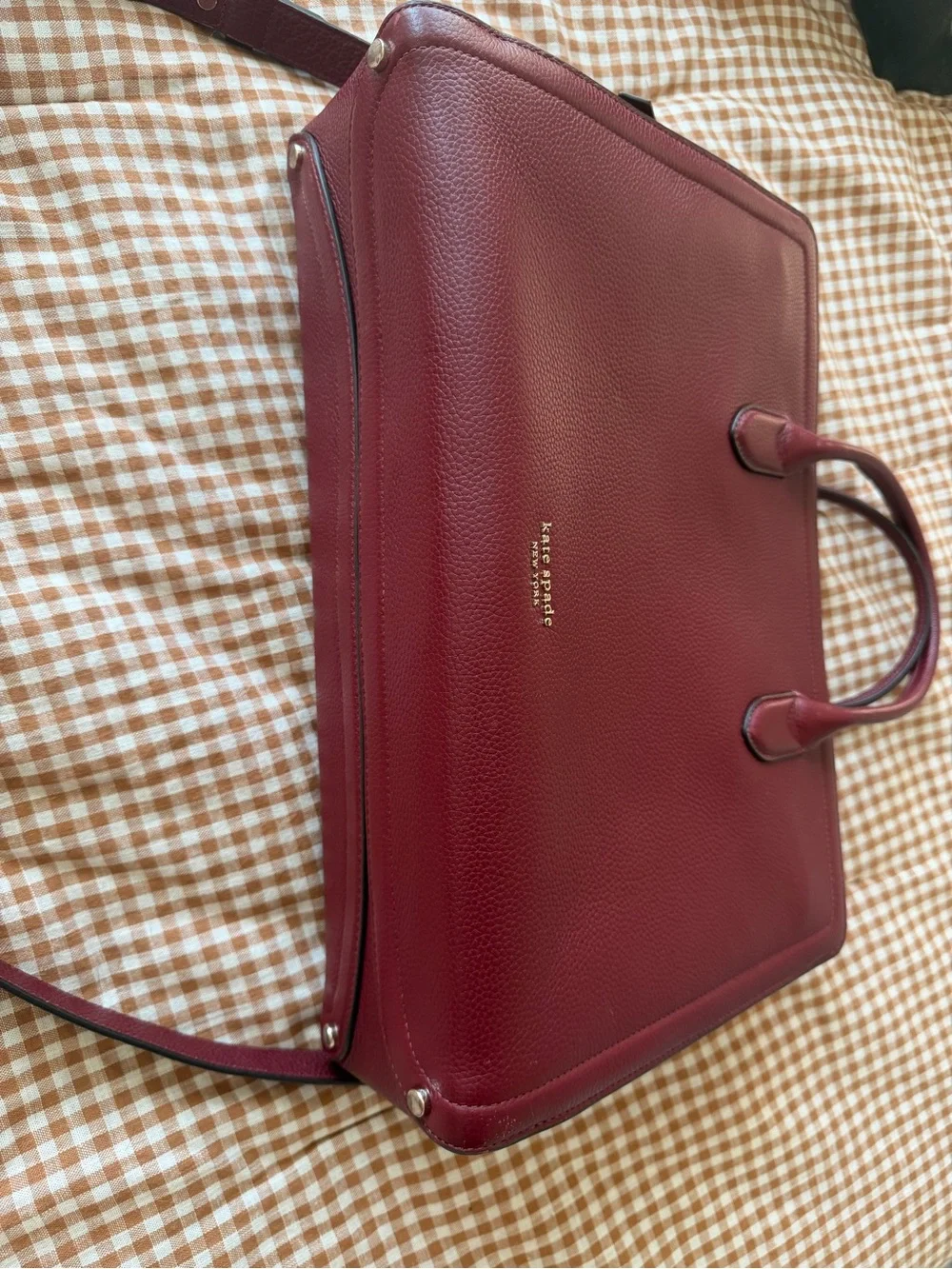 kate spade Knott Laptop Bag, Red